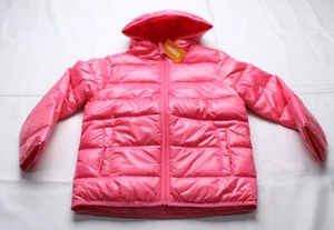Gymboree Girl's Little Essentials Quilted Puffer Jacket CG2 Tutu Pink Size 8 NWT - Picture 1 of 4