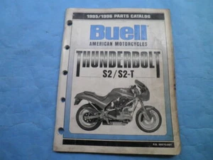 BUELL 1995-1996 THUNDERBOLT S2 S2-T OFFICIAL FACTORY PARTS CATALOG 99570-96Y - Picture 1 of 2