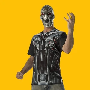 Marvel Avengers Age Of Ultron  Costume Ultron Adult Large Mask & Padded Shirt - Picture 1 of 11