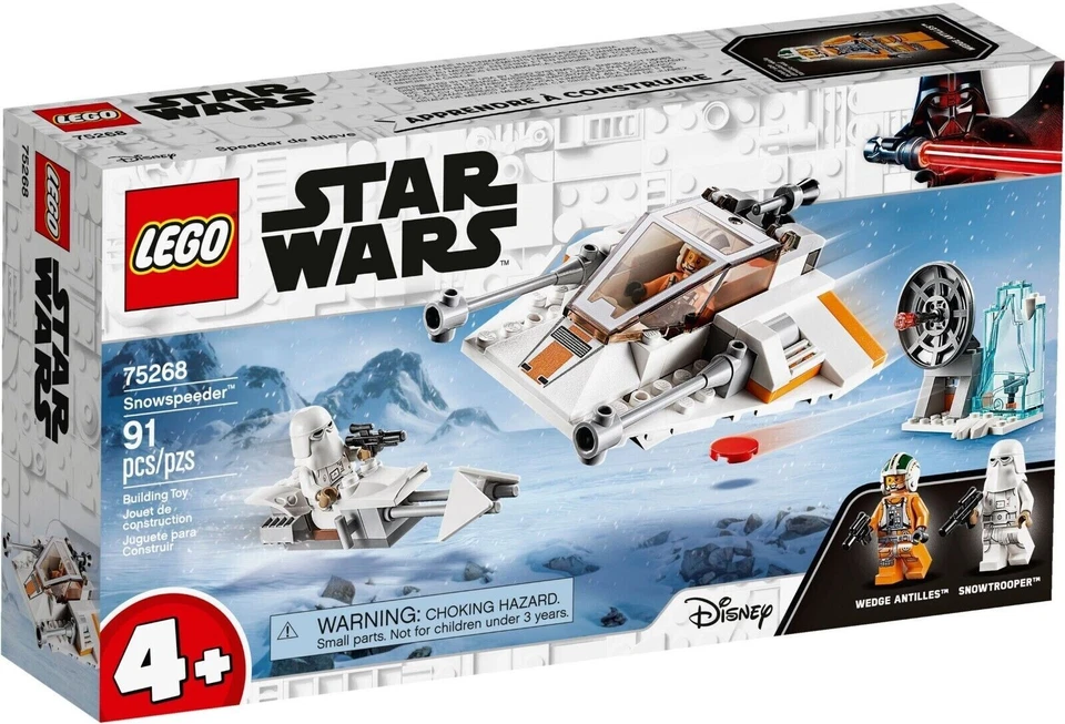 75268 SNOWSPEEDER Star Wars lego legos conjunto Wedge Antilles Snowtrooper Hoth NUEVO Foto 1 de 1
