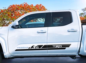 Tacoma TRD Stripe Decals Side Doors Graphic Kit 2016–2025 Truck Vinyl Stickers - Bild 1 von 12
