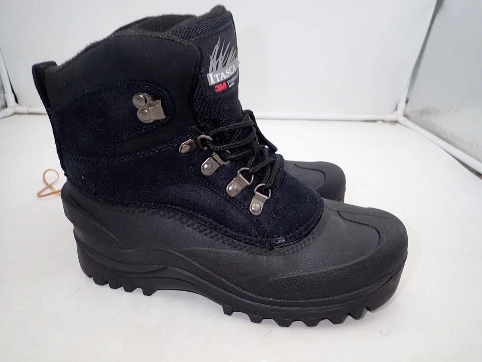 Botas de nieve para mujer Itasca Icebreaker II para clima frío negras talla 7, 8 y 9 Foto 1 de 4