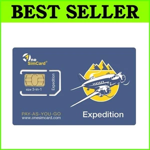 SIM Card for Unlimited Data Travel in 200+ Countries – Flexible Rates & Coverage - Picture 1 of 10
