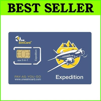 SIM Card for Unlimited Data Travel in 200+ Countries – Flexible Rates & Coverage - Image 1 of 4