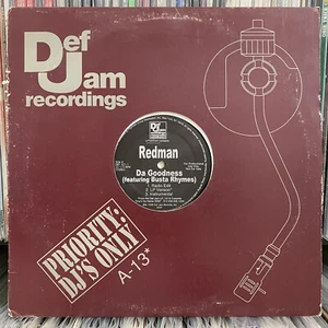 REDMAN + BUSTA RHYMES - DA GOODNESS / I DON'T KARE (12")  1998!!!  RARE!!! - Picture 1 of 1