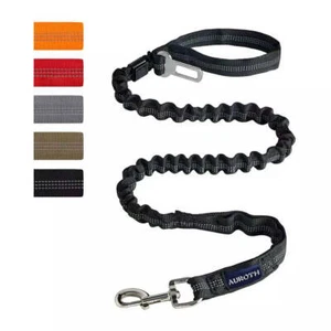Auroth Hundeleine - Heavy Duty Bungee Tactical & Trainingsleine 4,5Ft - Schwarz - Bild 1 von 8