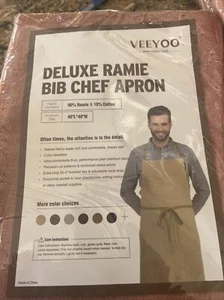 Veeyoo Deluxe Ramie Latz Kochschürze Neu - Bild 1 von 3