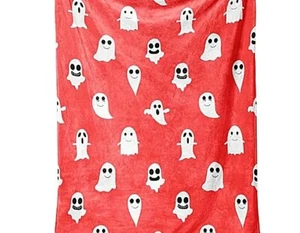 Manta Fantasma Rosa Halloween Neón Viral Tiktok Tiro Felpa Franela 2023 Dibujos Animados - Imagen 1 de 4