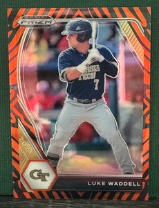 2021 Prizm Draft Picks #PDP157 Luke Waddell Tiger Stripes #79/99 Atlanta Braves - Picture 1 of 2