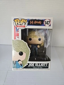 Def Leppard Joe Elliott Funko Pop Rocks #147 Lead Singer  British Iconic Band - Picture 1 of 9