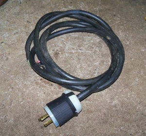 11', 14/4, Elektrisches Kabel Netzkabel Stecker 250V, 4 Draht - Bild 1 von 4