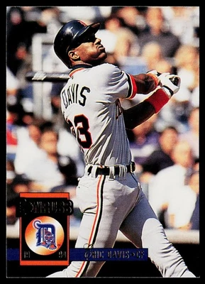 1994 Donruss #618 Eric Davis Detroit Tigers - Image 1 of 2