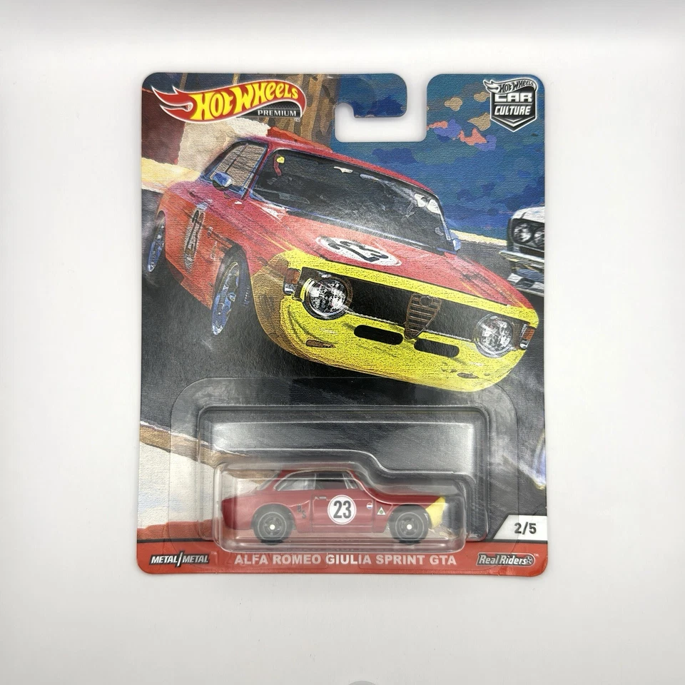Hot Wheels Alfa Romeo Giulia Sprint GTA, rot Premium 2019 GJP78 1:64 HW neu OVP - Bild 1 von 4