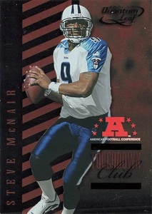 2001 Quantum Leaf #TC38 Steve McNair Touchdown Club #/2000 - Picture 1 of 2