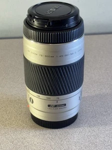Minolta AF Zoom 75-300mm f/4.5-5.6 Macro – A-Mount – Sony Alpha Compatible - Picture 1 of 8