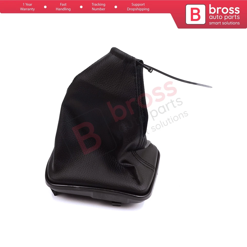 Bross BSP897 Gear Shift Stick Black Boot Gaiter 735417451 for Fiat Linea Punto - Imagen 1 de 4