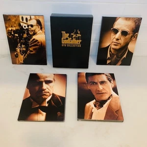 The Godfather DVD Collection-5 Disc Set w/ Slipcase-Free Shipping - Picture 1 of 7