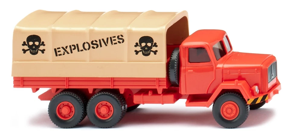 WIKING, MAGIRUS 4x2 con telone, 1/87,  WIK042701 - Immagine 1 di 1