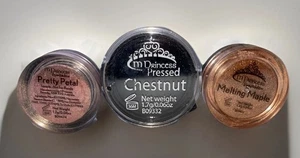 3 NEW mPrincess Eyeshadow Singles | Melting Maple, Pretty Petal, Chestnut - Picture 1 of 6