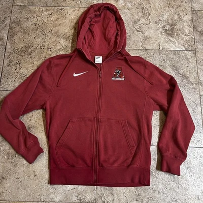 Sudadera con Capucha Alabama Crimson Tide Nike Para Hombre Pequeña NCAA Fútbol Años 2000 Foto 1 de 4