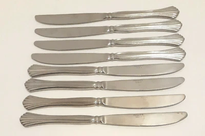 Juego de 8 cuchillos de cena de acero inoxidable Pfaltzgraff Perennials 18/0 cubiertos 9 pulgadas Foto 1 de 4