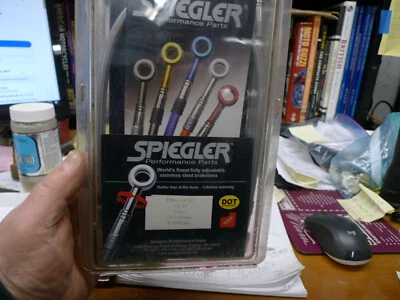 宝马 SPIEGLER 不锈钢制动线套件 R80ST 1982-87 — 第 1/2 张图片