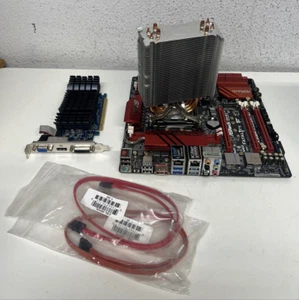 ASRock Fatal1ty X99M Killer/3.1 Motherboard M-ATX LGA2011-3+CPU i7 6900K+8GB +.. - Picture 1 of 22