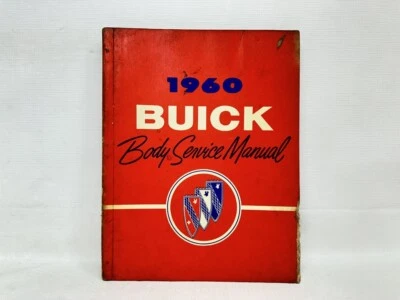 Buick 1960 ORIGINAL carrocería/manual de servicio LeSabre, Invicta, Electra Foto 1 de 4