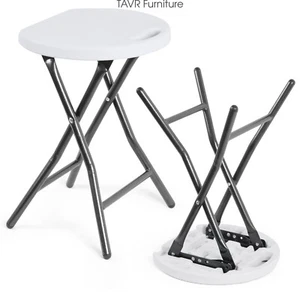 2-Pack Portable Folding Chair with Handle,Fold Stool Chair with 300lbs Capacity - Picture 1 of 10
