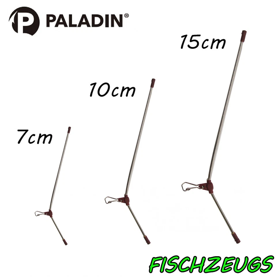 Paladin Anti Tangle Boom Edelstahl Abstandshalter Futterkorb Blei Karpfen 3 St. - Bild 1 von 1