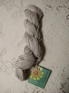 Single Skein Mirasol Lachiwa yarn #1403 - Light Gray - Pima Cotton/Linen Peru - Picture 1 of 5