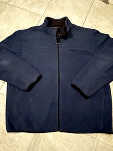 Timberland Fleece Jacket Adult Mens 2XL Green Full Zip - Picture 1 of 4