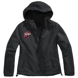 Giacca a vento donna foderata Girls have more fun anello a percussione scritta crass - Foto 1 di 7