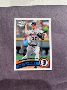 2011 Topps Diamond Anniversary Factory Set Limited Edition #33 Max Scherzer!