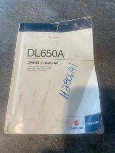 suzuki DL650A owner's manual - Picture 1 of 1