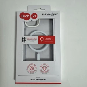 Tech21 iPhone 14 EvoCrystal Case with MagSafe - 16 ft Drop Protection - Picture 1 of 2