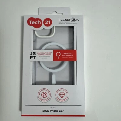 Tech21 iPhone 14 EvoCrystal Case with MagSafe - 16 ft Drop Protection - Image 1 of 2