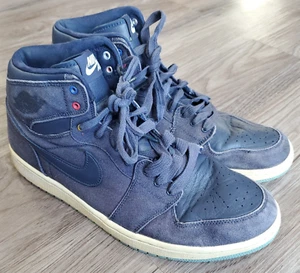 Nike Air Jordan 1 Retro High OG 13 Denim Fathers Day Family Forever 682781-415 - Picture 1 of 7