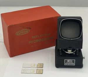 Vintage Stellar Reflecting Microscope 50X-100X TV-Type in Original Box - Picture 1 of 7