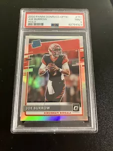 🔥2020 Joe Burrow Optic Holo RC #151 PSA Mint 9 NFL’s Super⭐️QB🔥🔥⬆️⬆️ - Picture 1 of 2