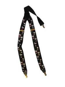 Vintage Peanuts Snoopy Joe coole Figur schwarz elastische Hosenträger Germany - Bild 1 von 15