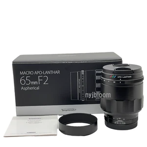 New Voigtlander MACRO APO-LANTHAR 65mm F2 Aspherical Lens for Sony E Japan Made - Picture 1 of 12