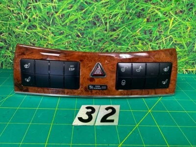 Mercedes Benz CLK350 2006-2009 Hazard ESP panel de interruptores A209 6890 031 OEM Foto 1 de 4