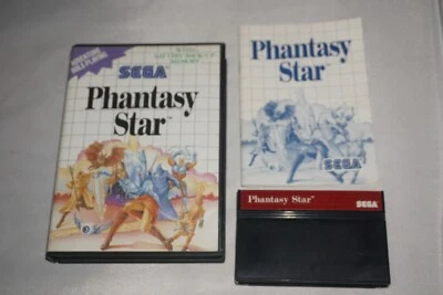 Phantasy Star (Sega Master System SMS) Complete in Case Re-Release Battery - Image 1 of 3