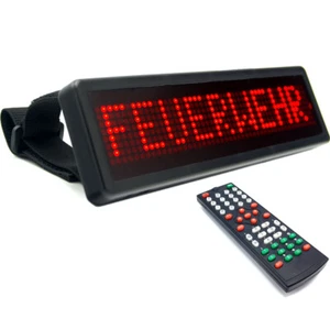 LED Akku Einsatzschild COBRA-S (Frontwarnsystem z.B. Feuerwehr im Einsatz) - Bild 1 von 9