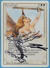 Serra Angel Revised PLD Uncommon Artist Signed Altered CARD (sa5942) ABUGames