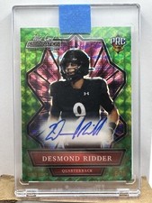 Desmond Ridder 2022 Wild Card Alumination Autograph Rookie HOLO-LUX 6/10