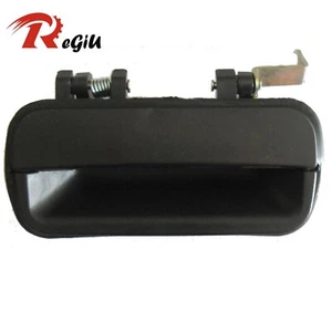 For 1990-1994 Hyundai Excel Outside Exterior Black Rear Left Side Door Handle - Picture 1 of 6