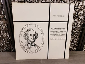 Felix Mendelssohn:  Symphonies Nos. 4 & 5 MHS Stereo 3691 LP 1977 - Foto 1 di 5