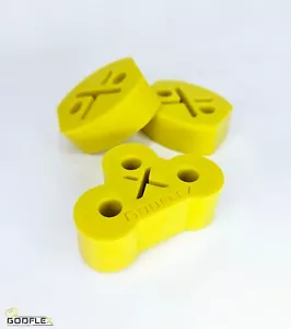 Exhaust Hanger Bush Kit For Fiat Abarth 500 595 695 2007+ Uprated Rigid Poly - Picture 1 of 4
